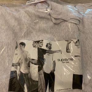 NWT Supreme Classic Ad Hooded Sweatshirt
